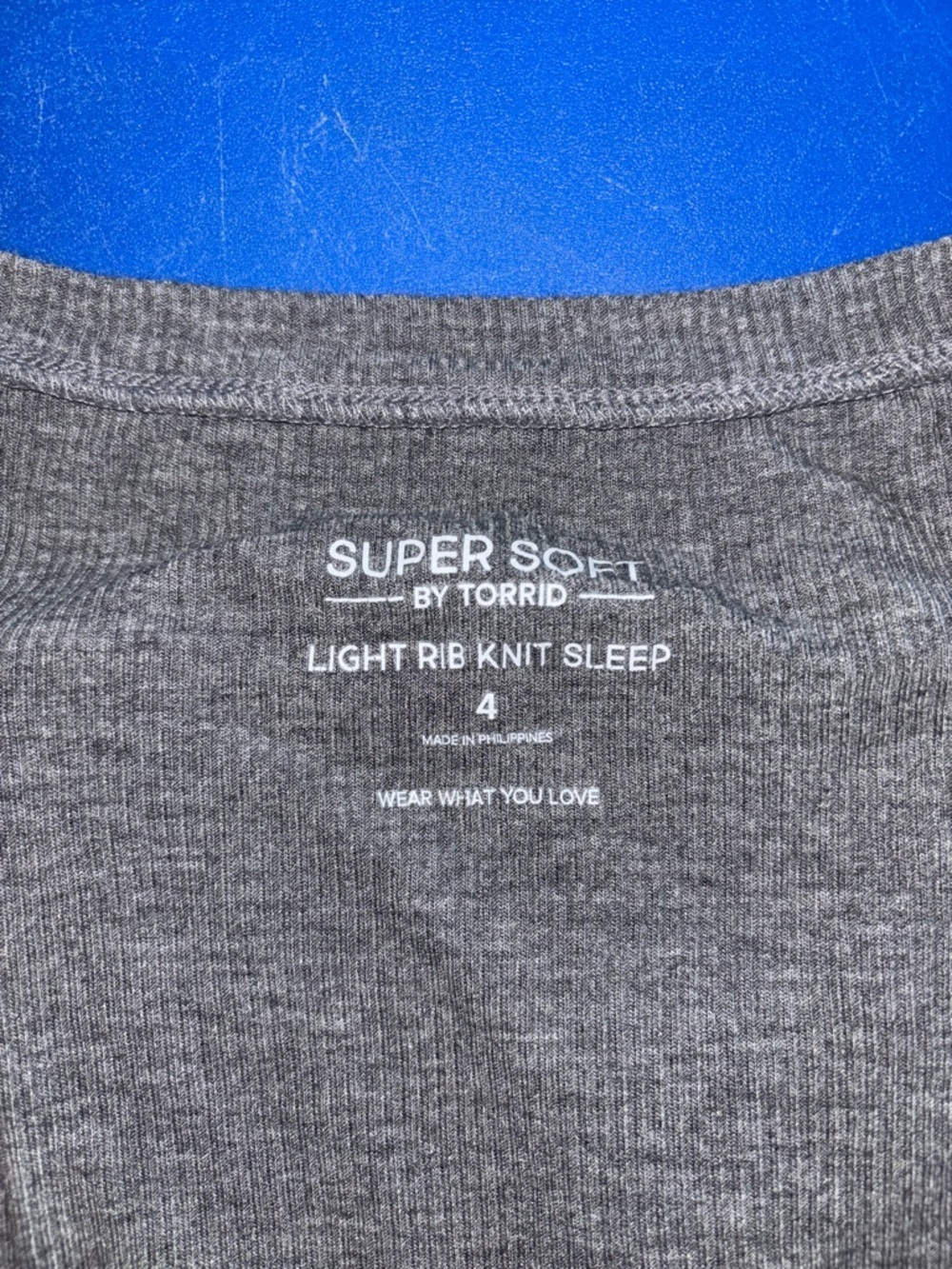 Torrid Super Soft Light Rib Knit Pajama Set - Picture 3 of 11